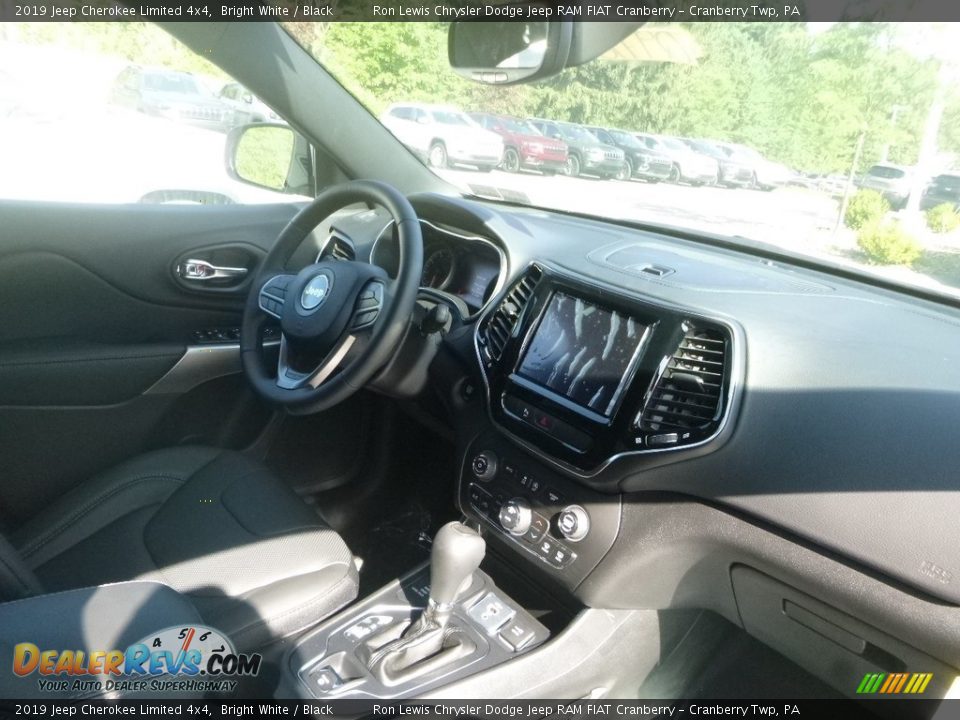 2019 Jeep Cherokee Limited 4x4 Bright White / Black Photo #11