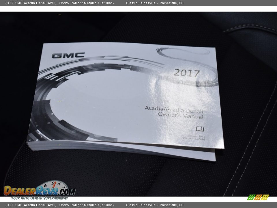 2017 GMC Acadia Denali AWD Ebony Twilight Metallic / Jet Black Photo #18