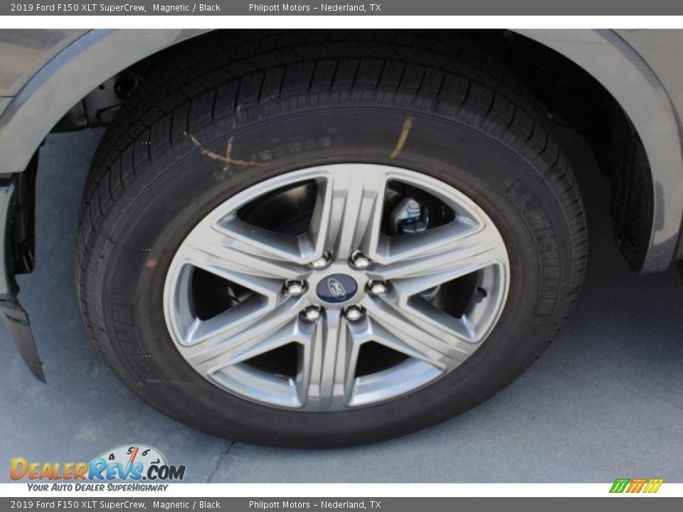 2019 Ford F150 XLT SuperCrew Magnetic / Black Photo #5