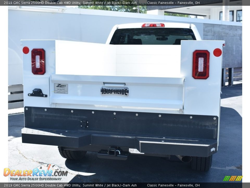 2019 GMC Sierra 2500HD Double Cab 4WD Utility Summit White / Jet Black/­Dark Ash Photo #3