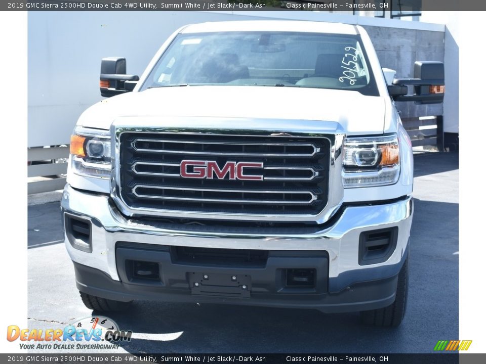 2019 GMC Sierra 2500HD Double Cab 4WD Utility Summit White / Jet Black/­Dark Ash Photo #4