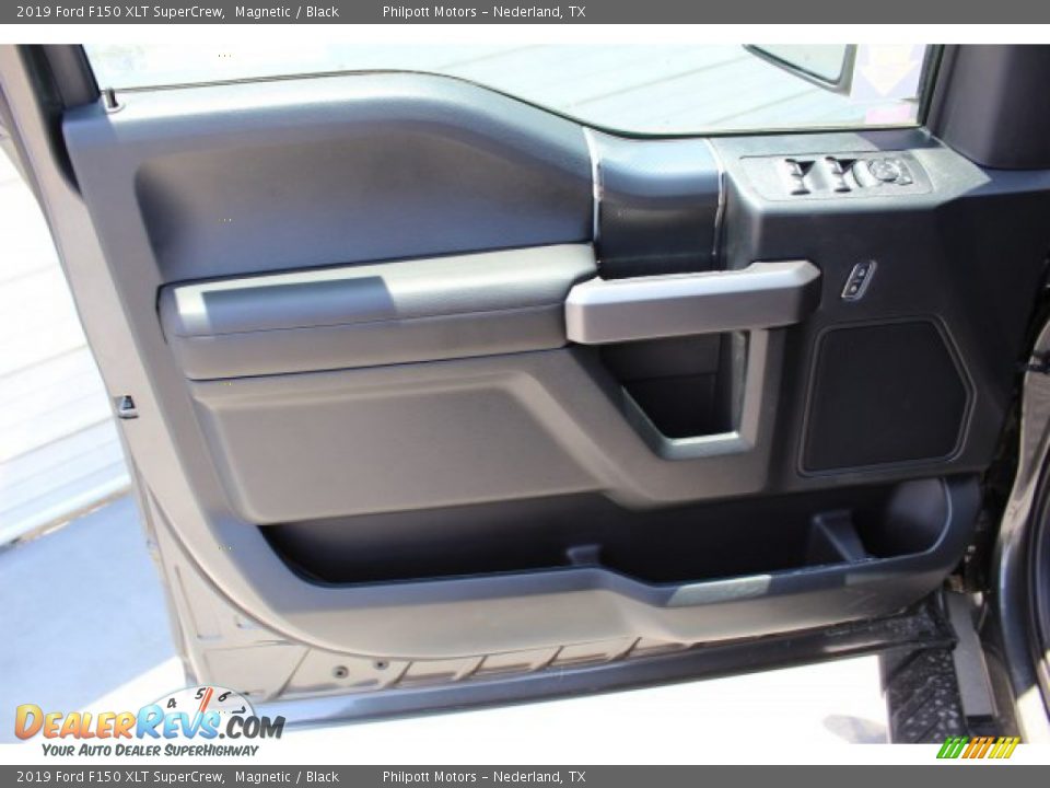 2019 Ford F150 XLT SuperCrew Magnetic / Black Photo #10