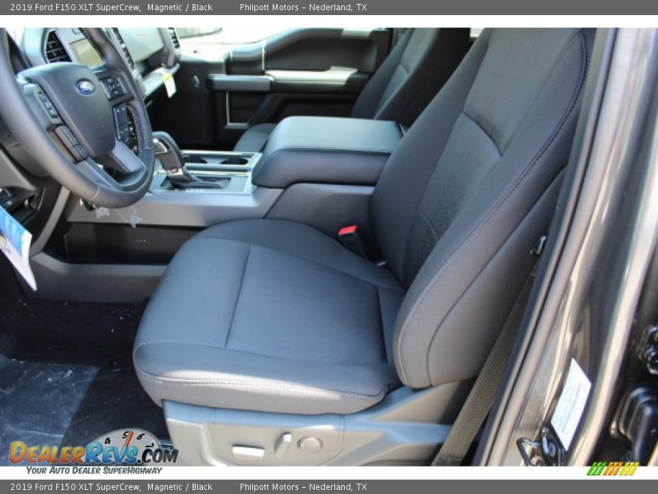 2019 Ford F150 XLT SuperCrew Magnetic / Black Photo #11