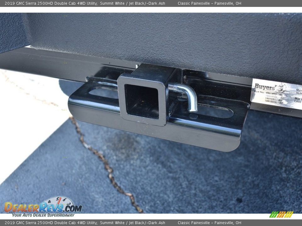 2019 GMC Sierra 2500HD Double Cab 4WD Utility Summit White / Jet Black/­Dark Ash Photo #9