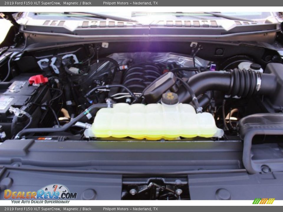 2019 Ford F150 XLT SuperCrew Magnetic / Black Photo #25