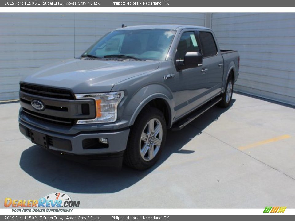 2019 Ford F150 XLT SuperCrew Abyss Gray / Black Photo #4