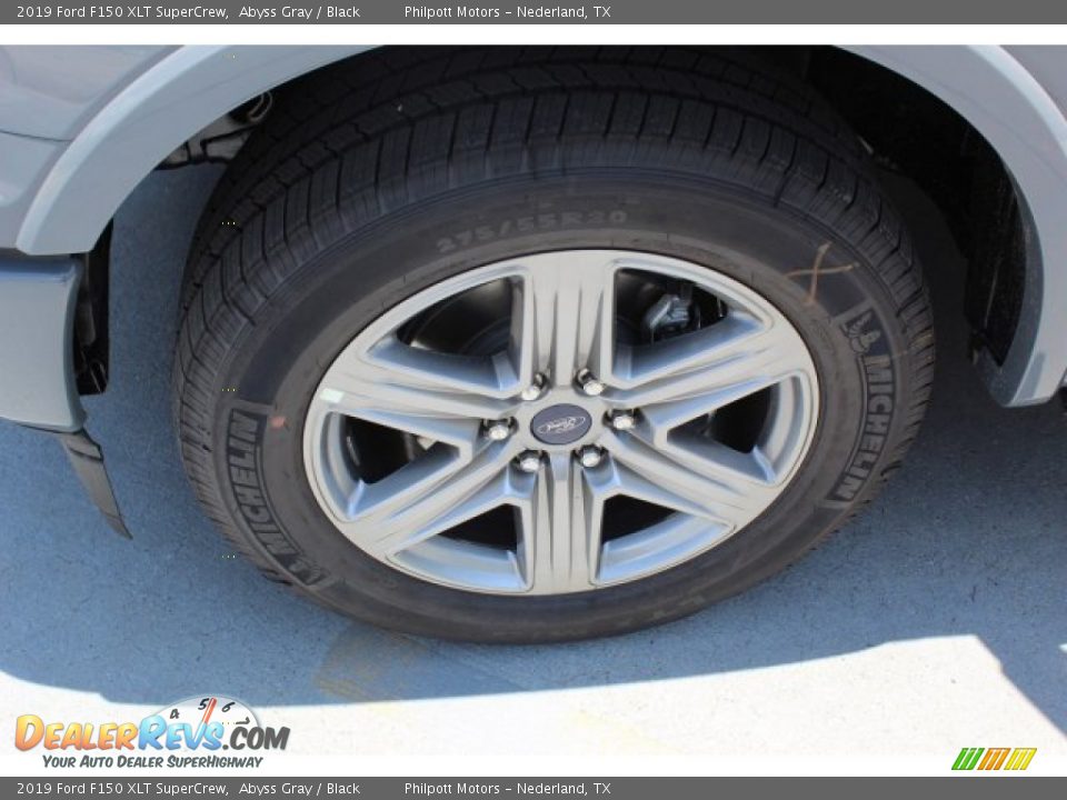 2019 Ford F150 XLT SuperCrew Abyss Gray / Black Photo #5