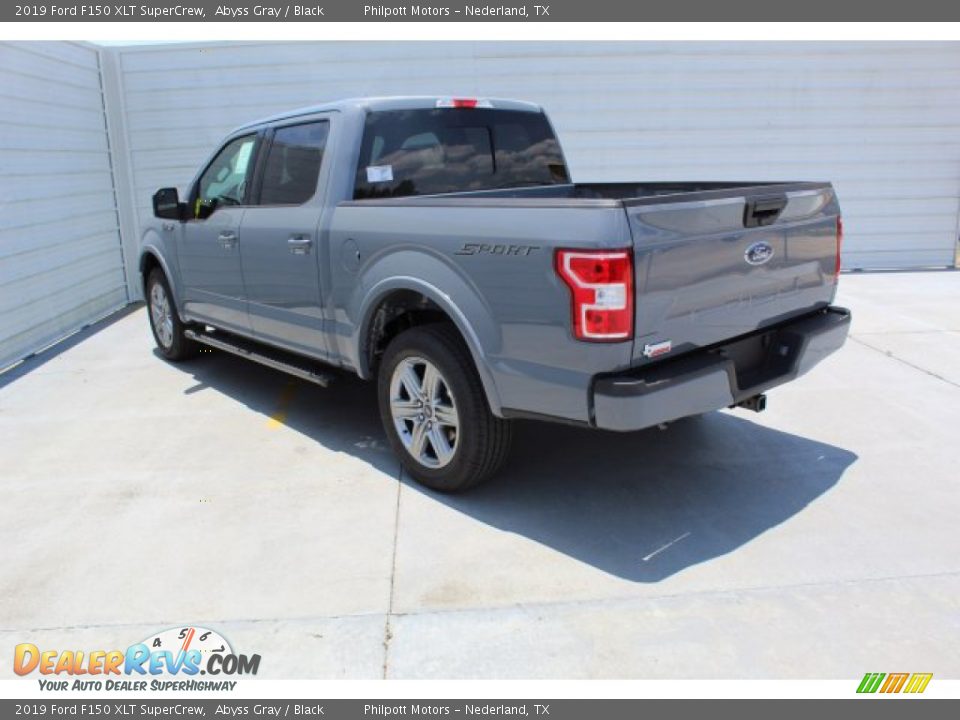 2019 Ford F150 XLT SuperCrew Abyss Gray / Black Photo #7