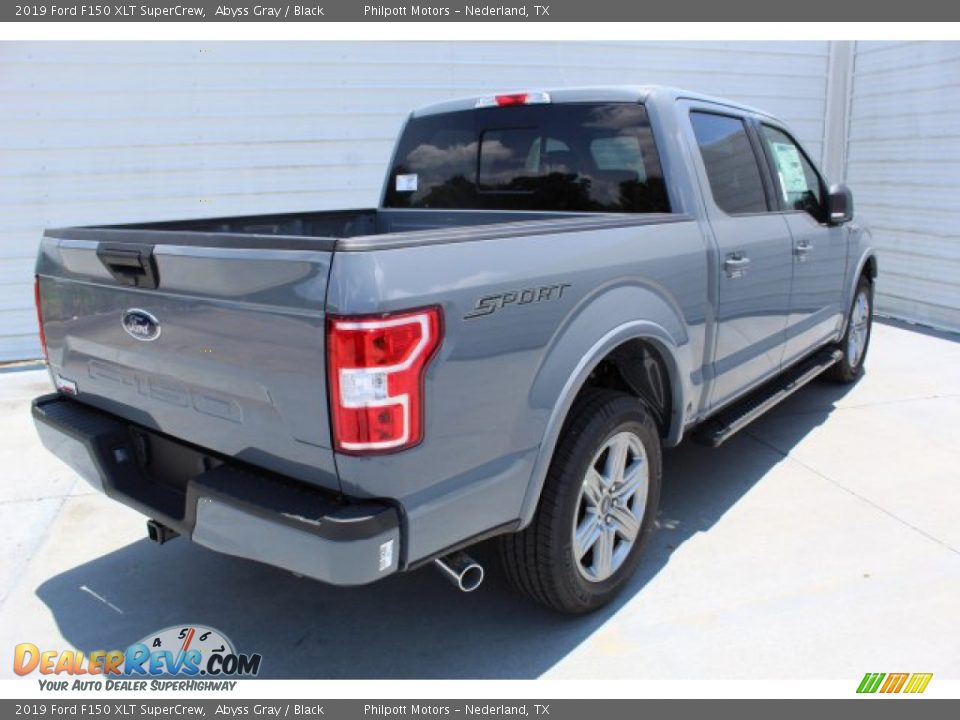 2019 Ford F150 XLT SuperCrew Abyss Gray / Black Photo #9