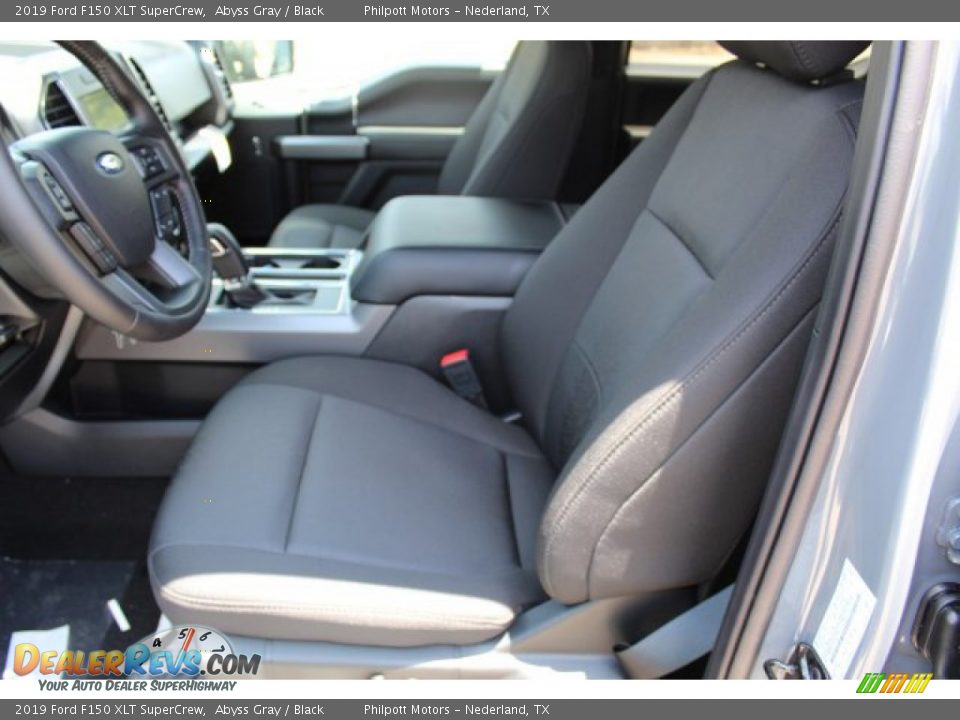 2019 Ford F150 XLT SuperCrew Abyss Gray / Black Photo #11
