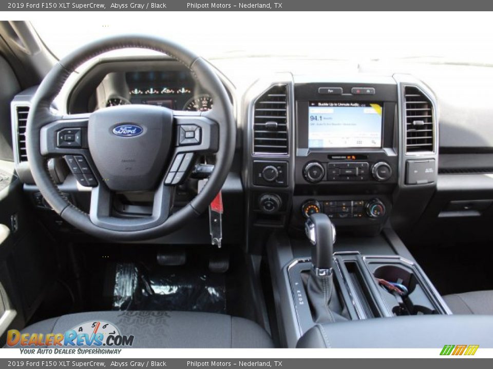 2019 Ford F150 XLT SuperCrew Abyss Gray / Black Photo #22