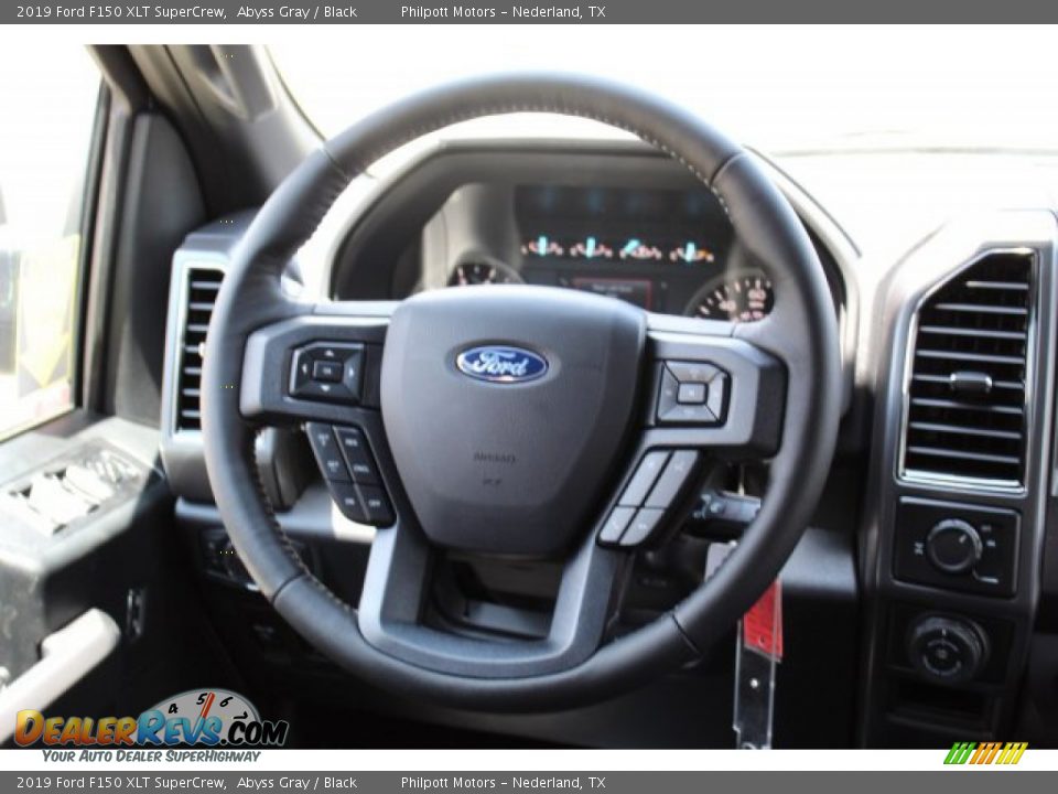 2019 Ford F150 XLT SuperCrew Abyss Gray / Black Photo #23