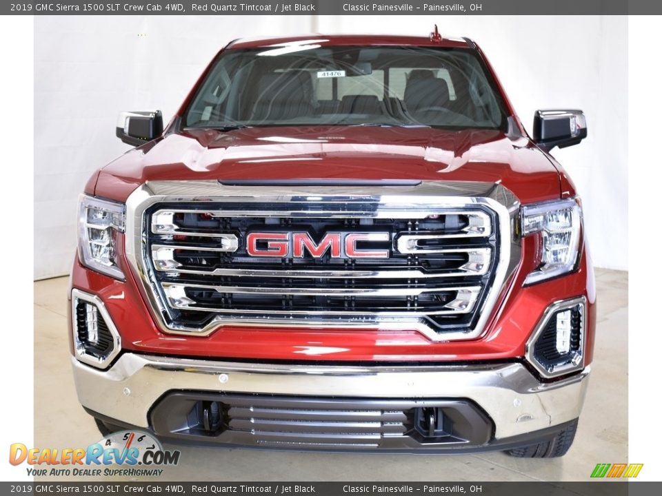 2019 GMC Sierra 1500 SLT Crew Cab 4WD Red Quartz Tintcoat / Jet Black Photo #4