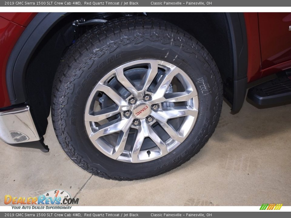 2019 GMC Sierra 1500 SLT Crew Cab 4WD Red Quartz Tintcoat / Jet Black Photo #5