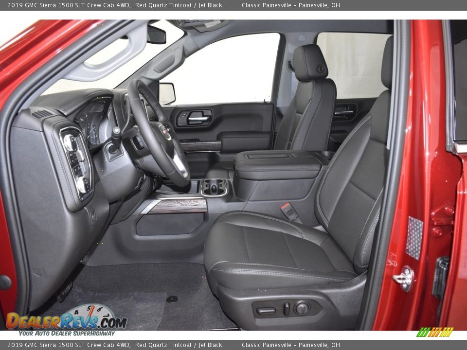 2019 GMC Sierra 1500 SLT Crew Cab 4WD Red Quartz Tintcoat / Jet Black Photo #6