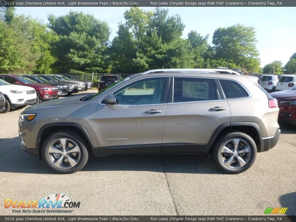 2019 Jeep Cherokee Limited 4x4 Light Brownstone Pearl / Black/Ski Grey Photo #2