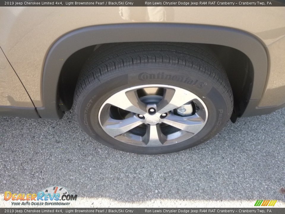 2019 Jeep Cherokee Limited 4x4 Light Brownstone Pearl / Black/Ski Grey Photo #9