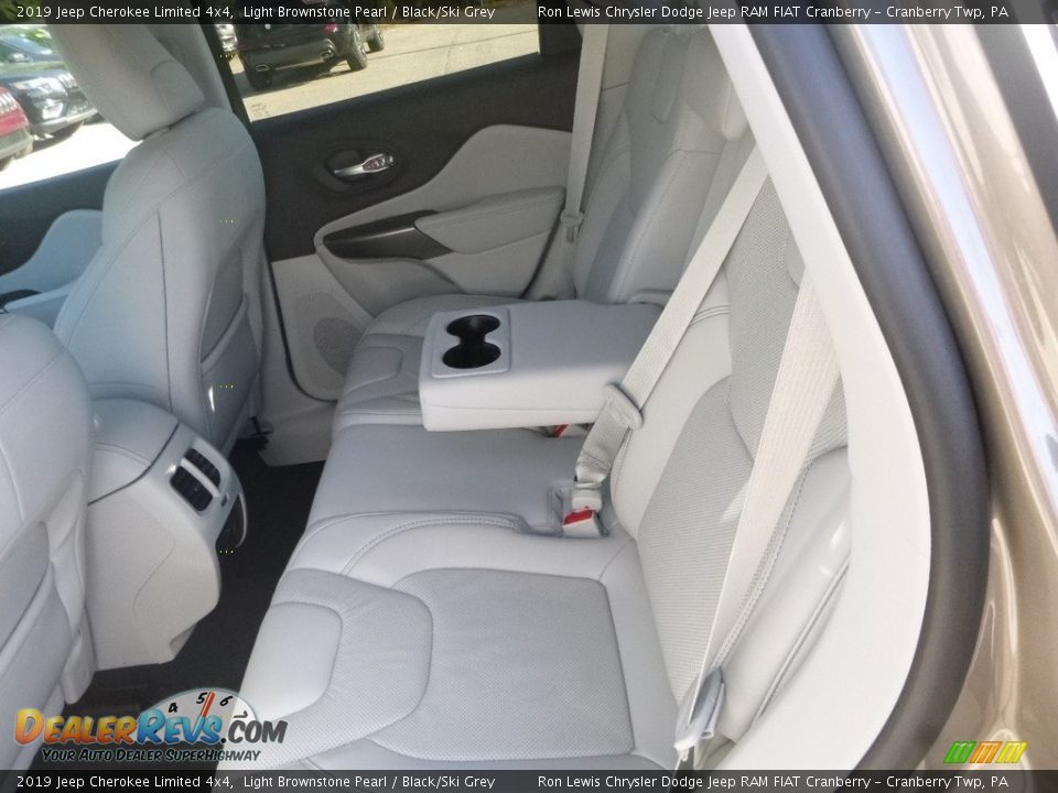 2019 Jeep Cherokee Limited 4x4 Light Brownstone Pearl / Black/Ski Grey Photo #12