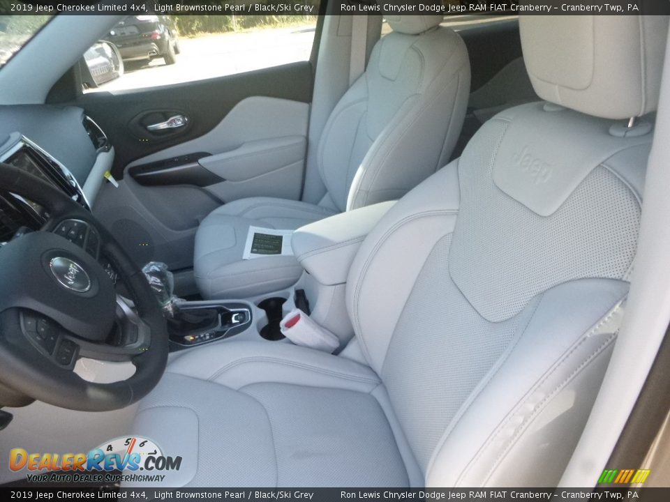 2019 Jeep Cherokee Limited 4x4 Light Brownstone Pearl / Black/Ski Grey Photo #13