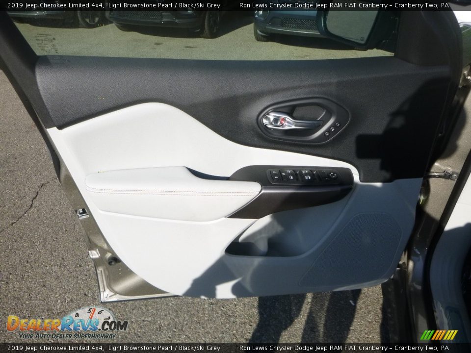2019 Jeep Cherokee Limited 4x4 Light Brownstone Pearl / Black/Ski Grey Photo #14