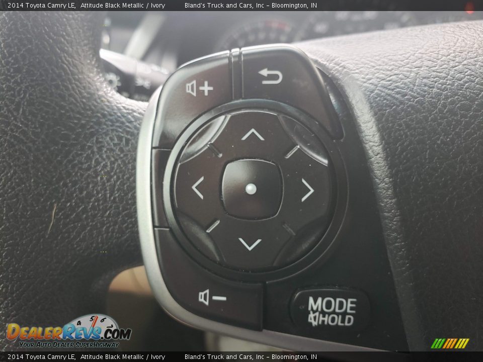 2014 Toyota Camry LE Attitude Black Metallic / Ivory Photo #11