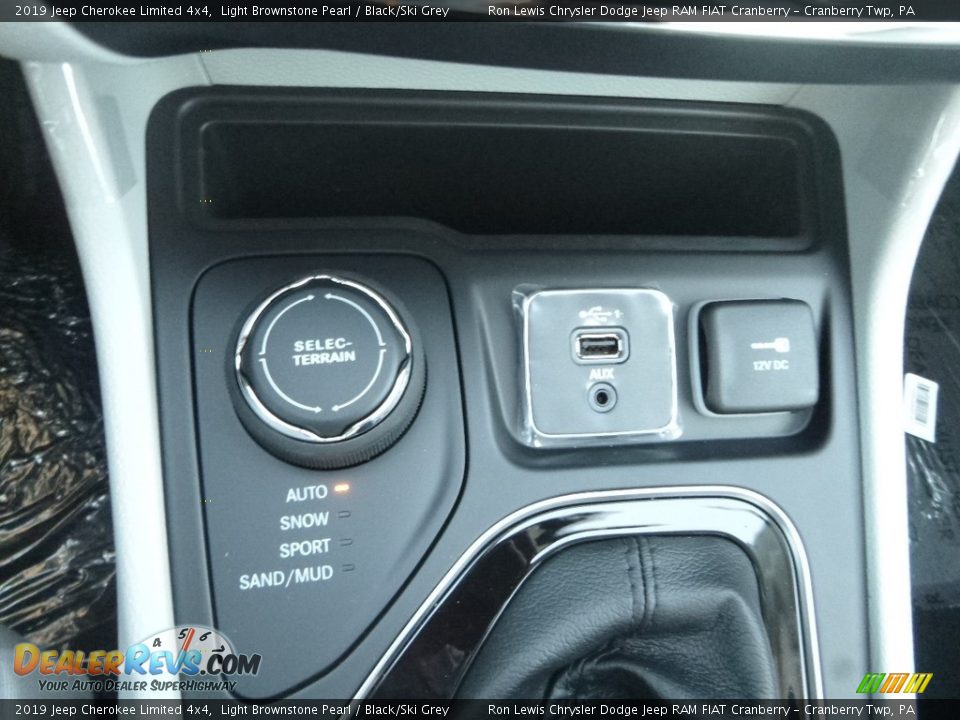 2019 Jeep Cherokee Limited 4x4 Light Brownstone Pearl / Black/Ski Grey Photo #20
