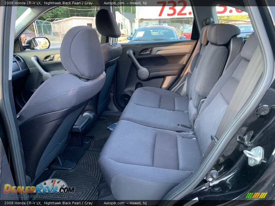 2008 Honda CR-V LX Nighthawk Black Pearl / Gray Photo #17