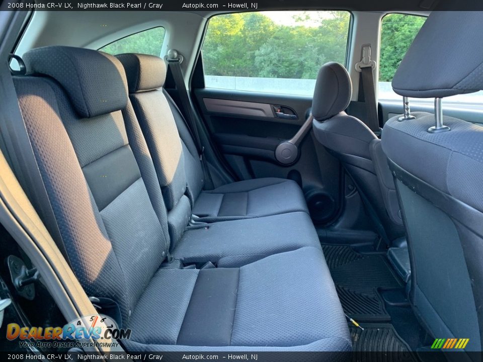 2008 Honda CR-V LX Nighthawk Black Pearl / Gray Photo #18