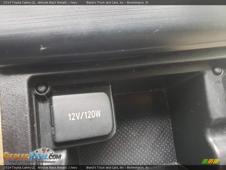 2014 Toyota Camry LE Attitude Black Metallic / Ivory Photo #23