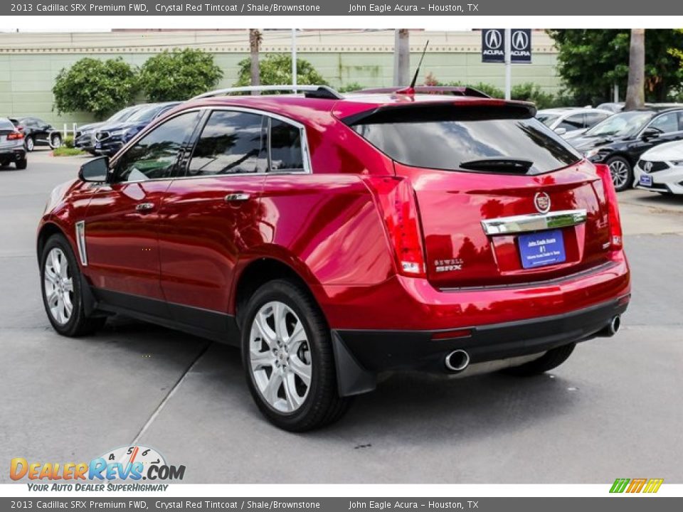 2013 Cadillac SRX Premium FWD Crystal Red Tintcoat / Shale/Brownstone Photo #5