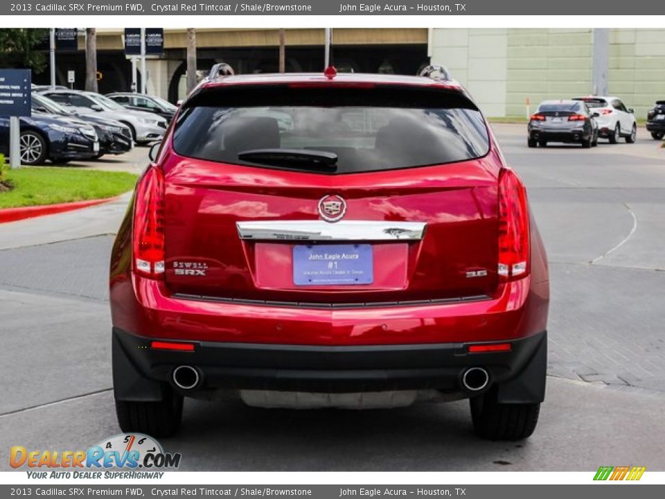 2013 Cadillac SRX Premium FWD Crystal Red Tintcoat / Shale/Brownstone Photo #6