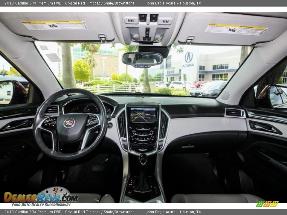 2013 Cadillac SRX Premium FWD Crystal Red Tintcoat / Shale/Brownstone Photo #9