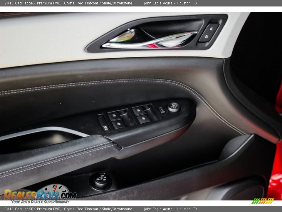 2013 Cadillac SRX Premium FWD Crystal Red Tintcoat / Shale/Brownstone Photo #15