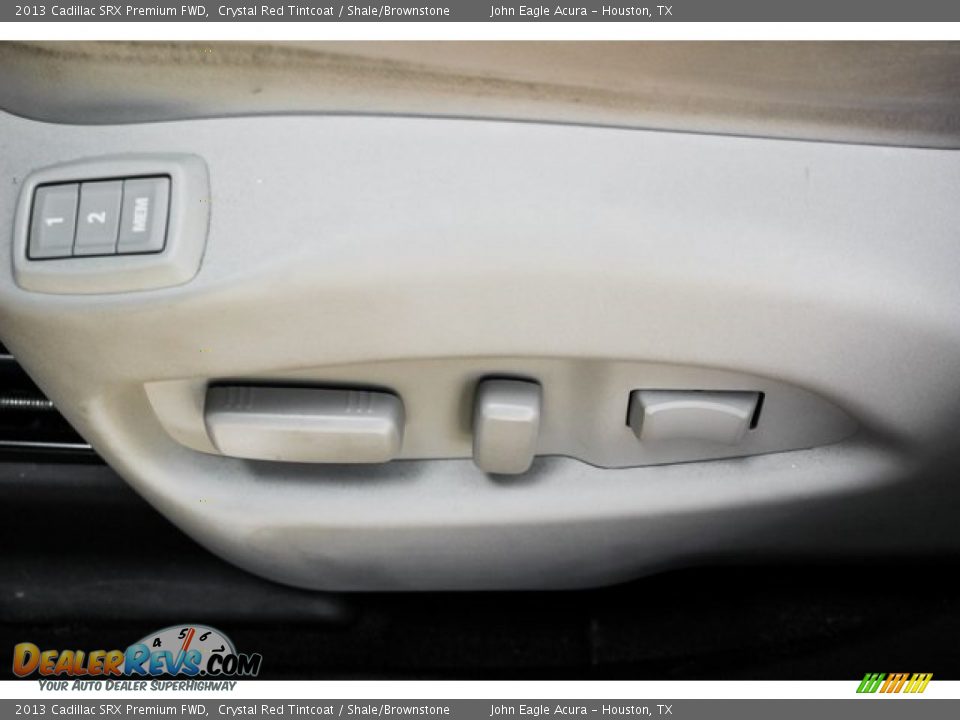 2013 Cadillac SRX Premium FWD Crystal Red Tintcoat / Shale/Brownstone Photo #16