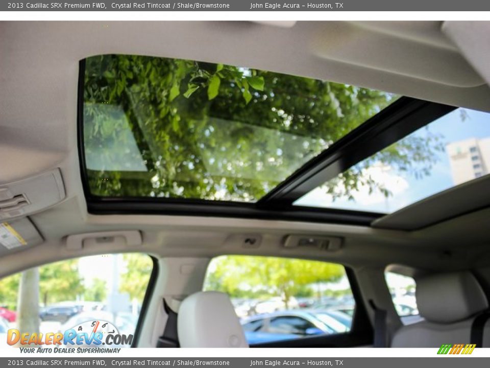2013 Cadillac SRX Premium FWD Crystal Red Tintcoat / Shale/Brownstone Photo #17