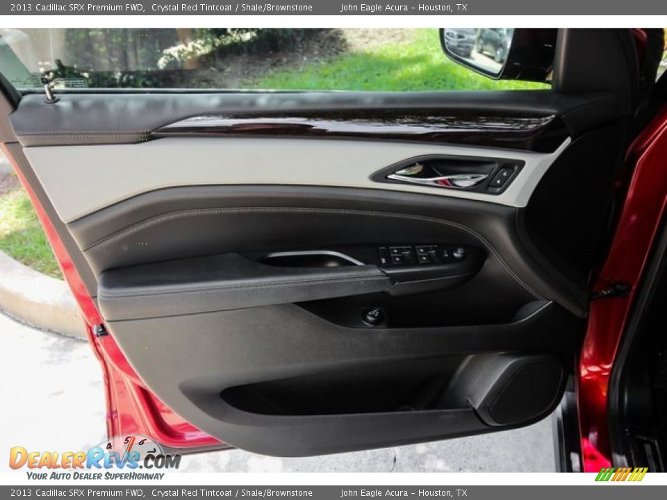 2013 Cadillac SRX Premium FWD Crystal Red Tintcoat / Shale/Brownstone Photo #18