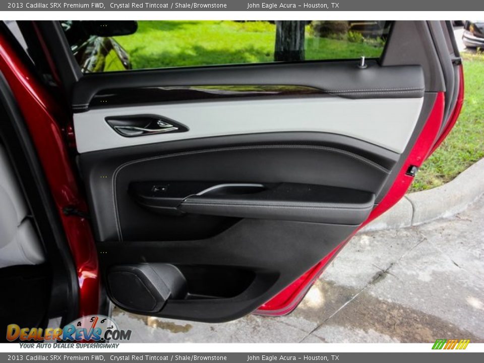 2013 Cadillac SRX Premium FWD Crystal Red Tintcoat / Shale/Brownstone Photo #23