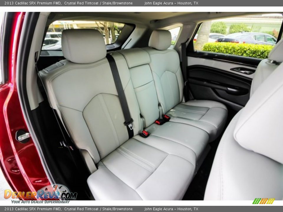2013 Cadillac SRX Premium FWD Crystal Red Tintcoat / Shale/Brownstone Photo #24