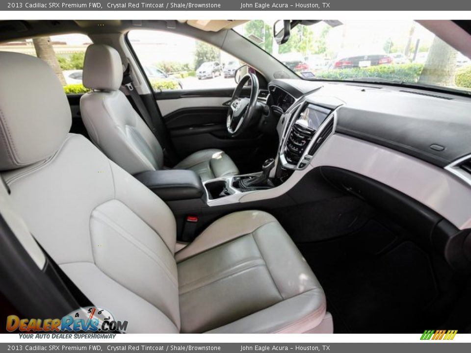 2013 Cadillac SRX Premium FWD Crystal Red Tintcoat / Shale/Brownstone Photo #26