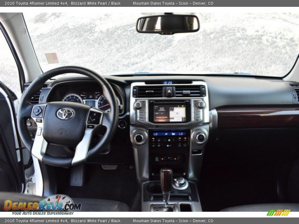 2016 Toyota 4Runner Limited 4x4 Blizzard White Pearl / Black Photo #13