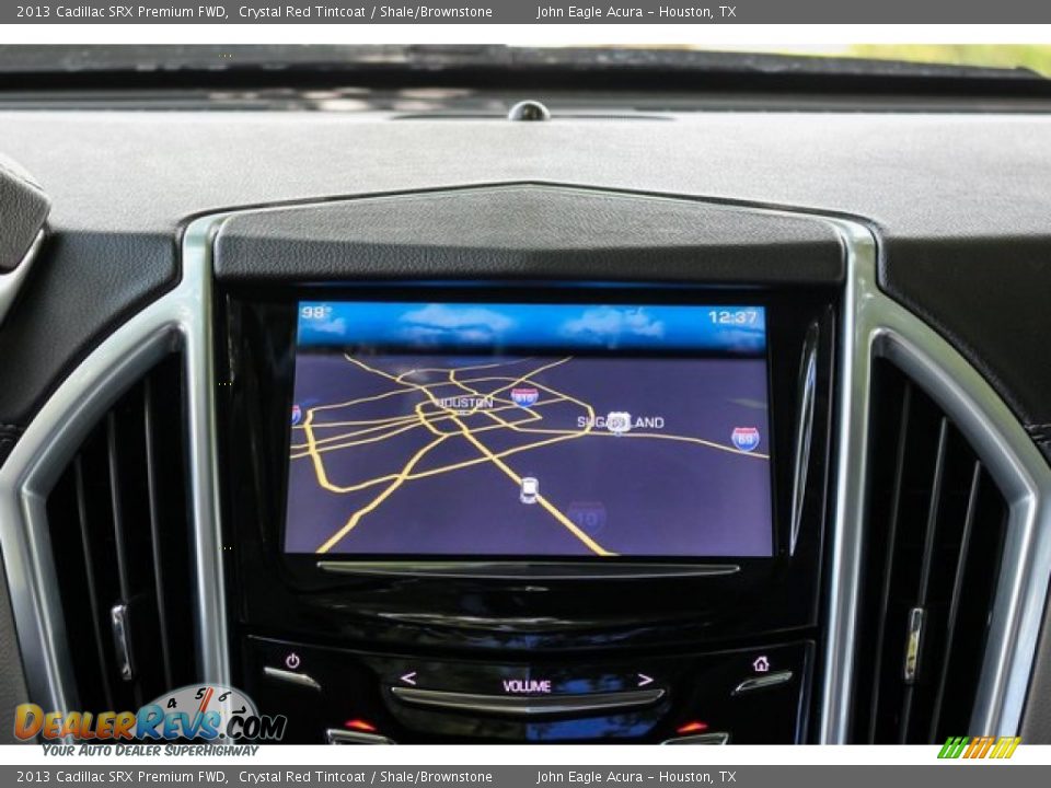 2013 Cadillac SRX Premium FWD Crystal Red Tintcoat / Shale/Brownstone Photo #28