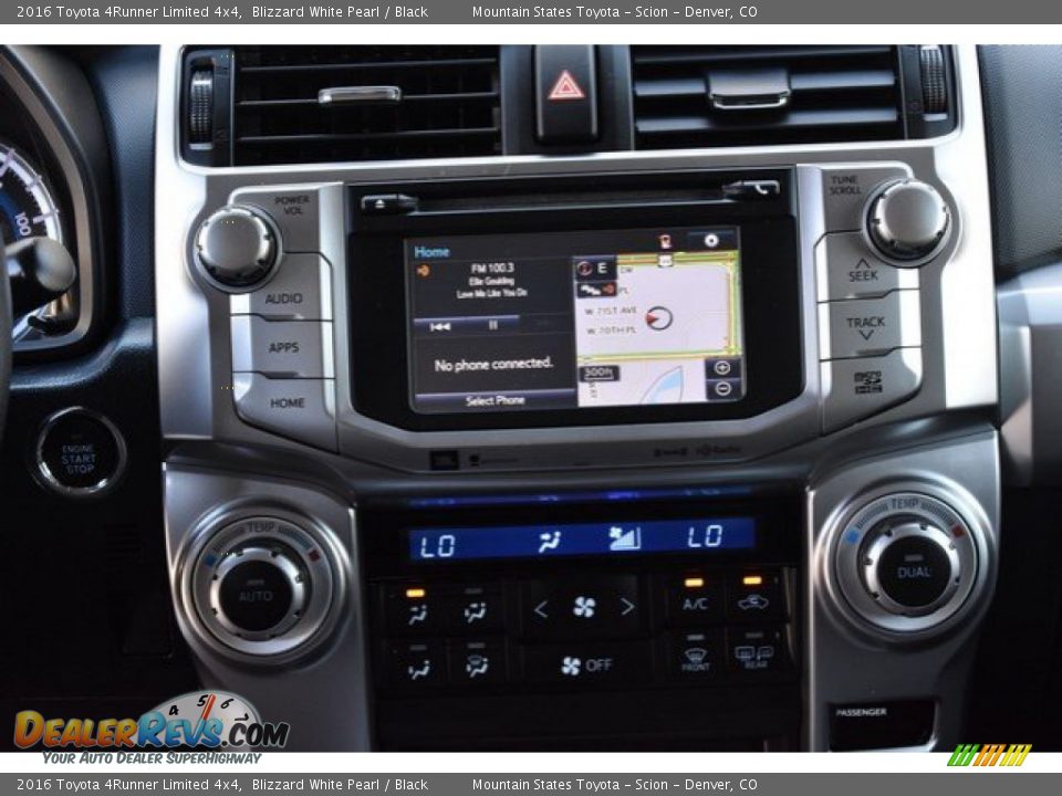 2016 Toyota 4Runner Limited 4x4 Blizzard White Pearl / Black Photo #15