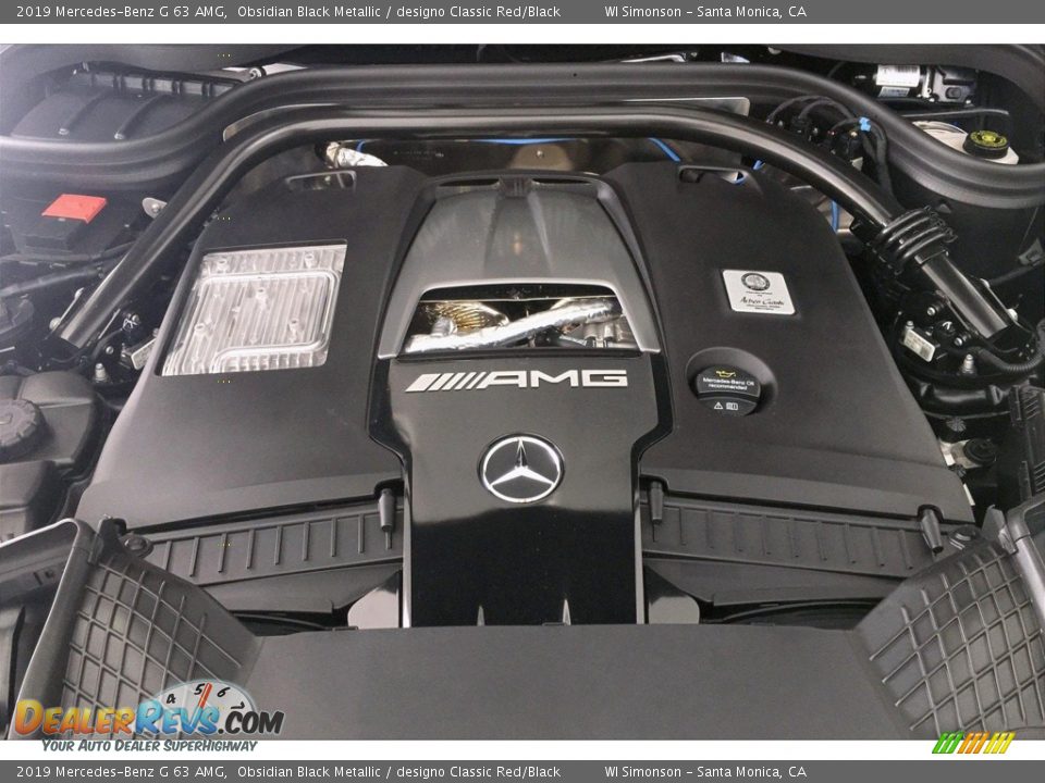 2019 Mercedes-Benz G 63 AMG 4.0 Liter biturbo DOHC 32-Valve VVT V8 Engine Photo #9