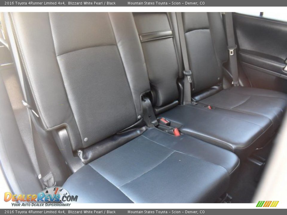 2016 Toyota 4Runner Limited 4x4 Blizzard White Pearl / Black Photo #23