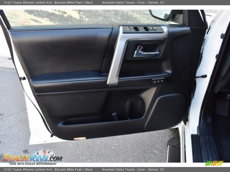 2016 Toyota 4Runner Limited 4x4 Blizzard White Pearl / Black Photo #26