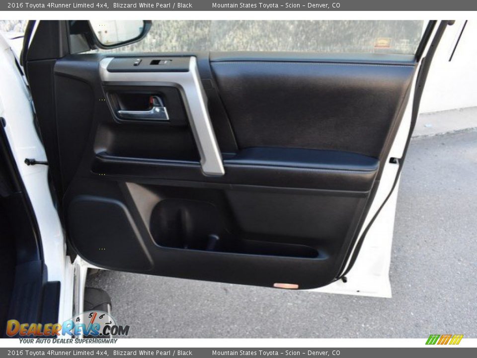 2016 Toyota 4Runner Limited 4x4 Blizzard White Pearl / Black Photo #27