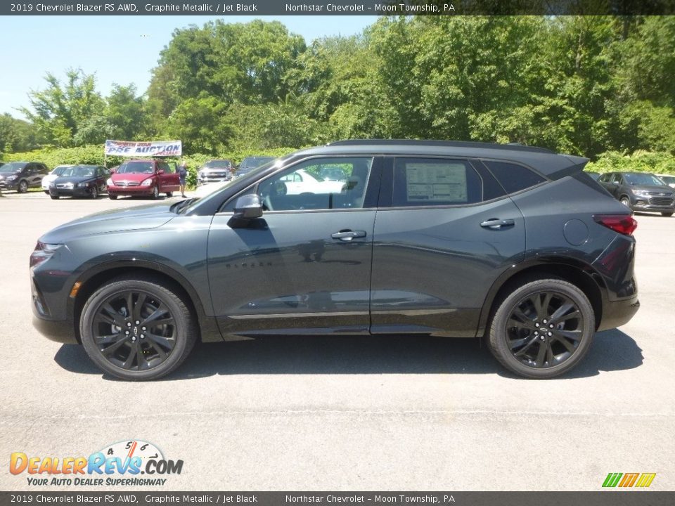 2019 Chevrolet Blazer RS AWD Graphite Metallic / Jet Black Photo #2