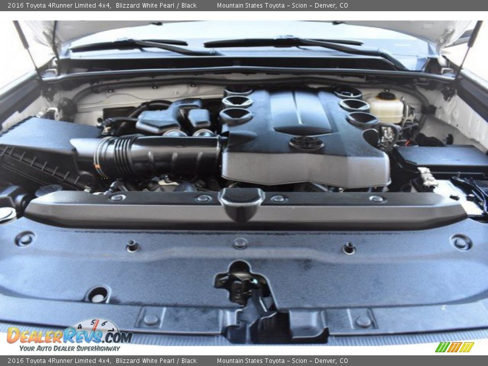 2016 Toyota 4Runner Limited 4x4 Blizzard White Pearl / Black Photo #29