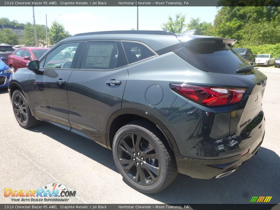 2019 Chevrolet Blazer RS AWD Graphite Metallic / Jet Black Photo #3