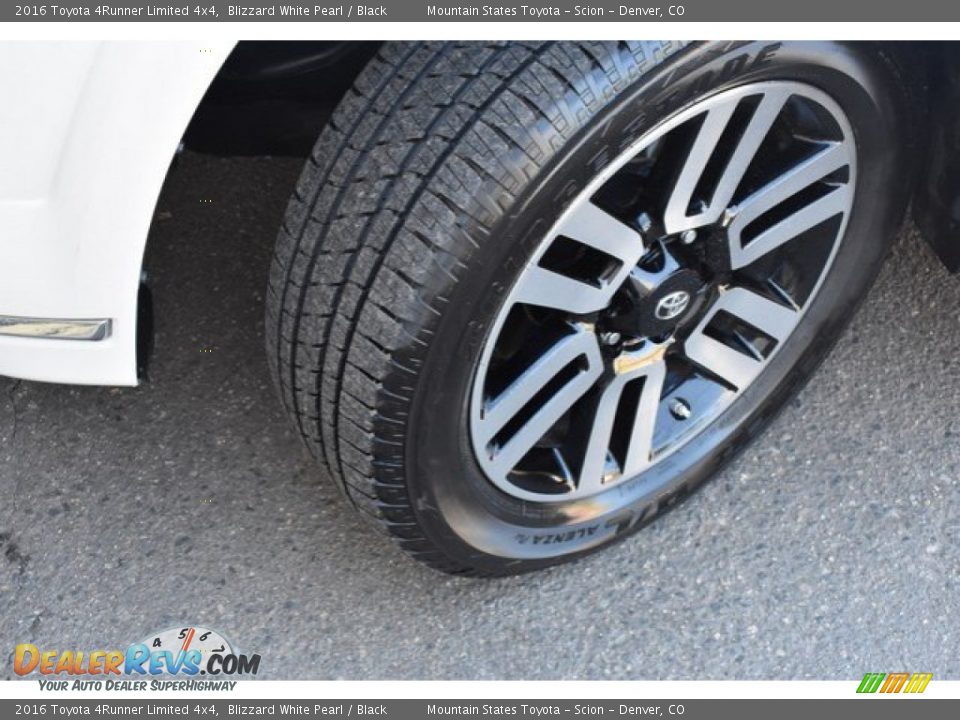 2016 Toyota 4Runner Limited 4x4 Blizzard White Pearl / Black Photo #30